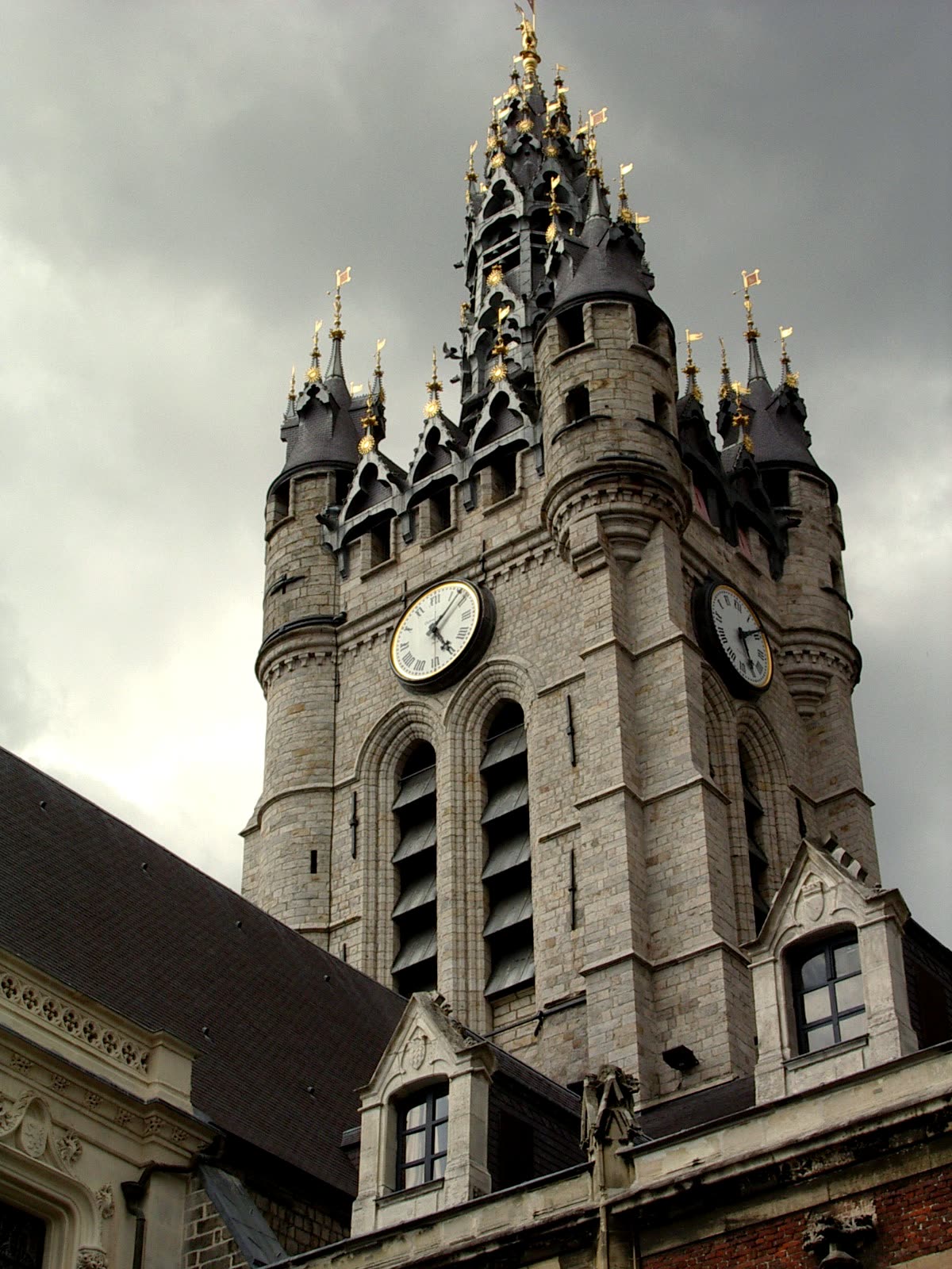 The Beffroi de Douai (belfry), a UNESCO World Heritage site in Douai, Nord, France