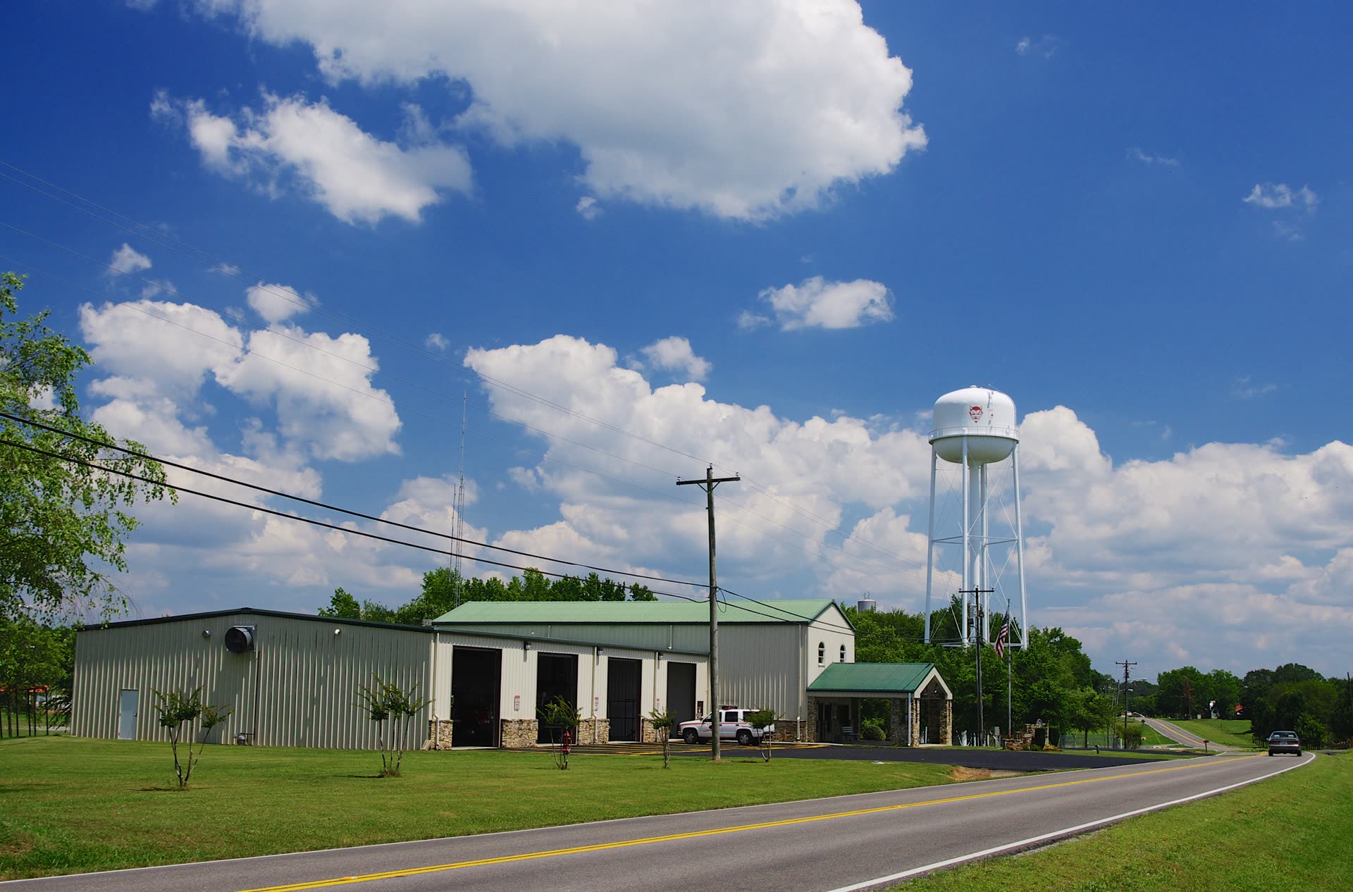 Fyffe Town Hall, DeKalb County, Alabama, the small Sand Mountain farming community that became known as the UFO Capital of Alabama after the February 1989 wave