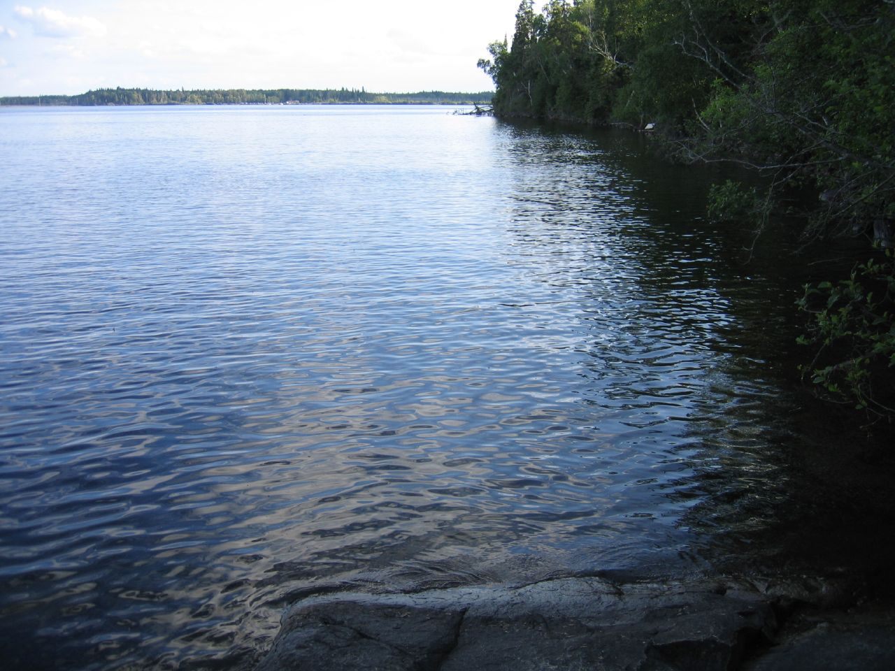 Falcon Lake, Manitoba, Canada — site of the 1967 landing encounter that left Stefan Michalak with grid-pattern burn injuries