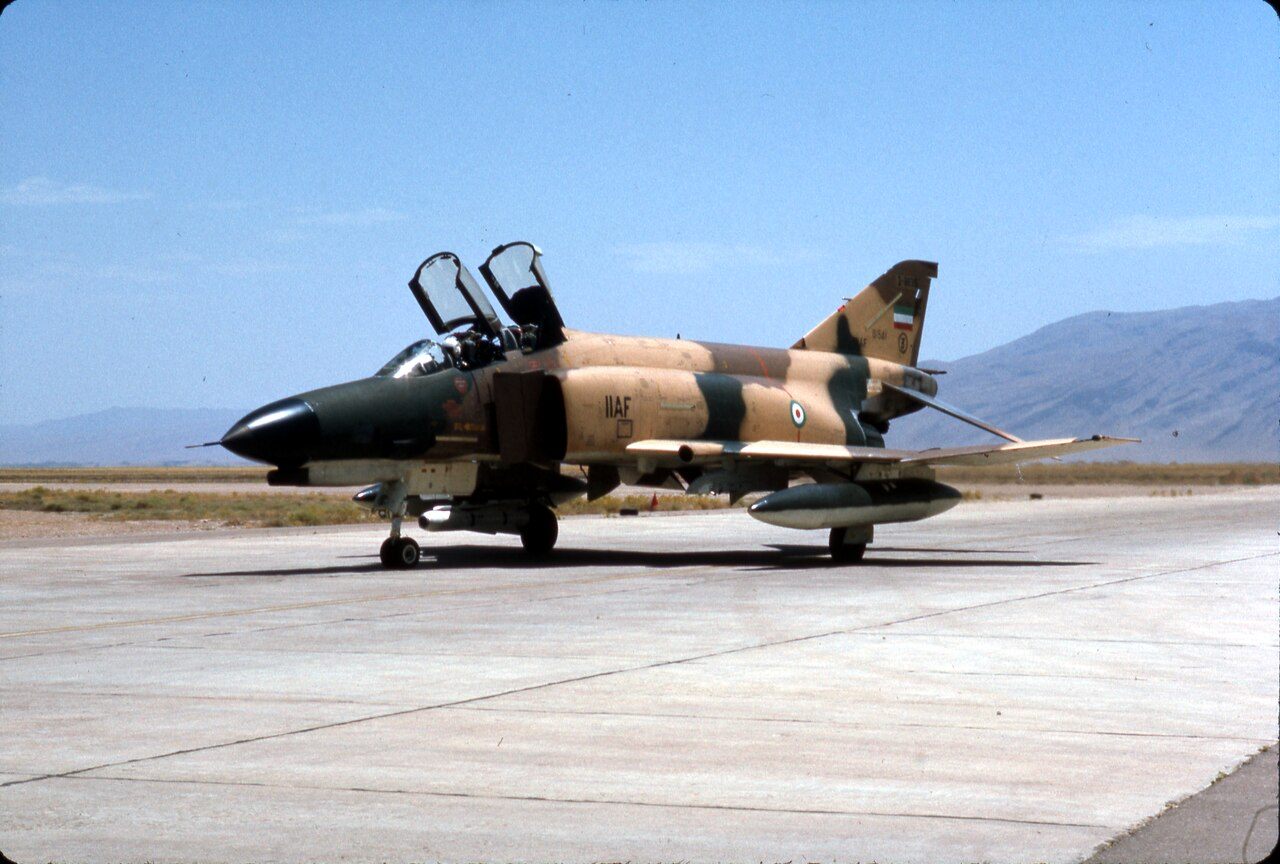 McDonnell Douglas F-4 Phantom II — the aircraft scrambled by the Imperial Iranian Air Force to intercept the Tehran UFO, September 1976