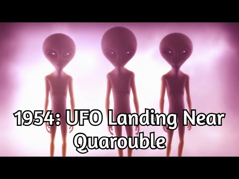 1954: UFO Landing Near Quarouble