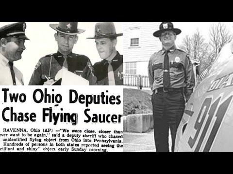 The Portage County Ohio UFO Chase & Police Encounter in 1966