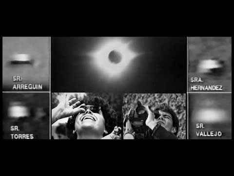 Most documented mass UFO sighting during the July 11, 1991 solar eclipse in Mexico