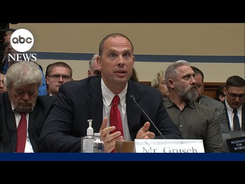 ABC News: Whistleblower's Opening Statement on Alleged Covert UAP Program
