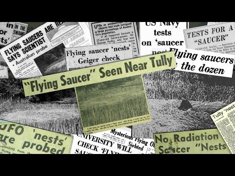 The Mysterious Tully Australia Saucer Nest UFO Incident from 1966