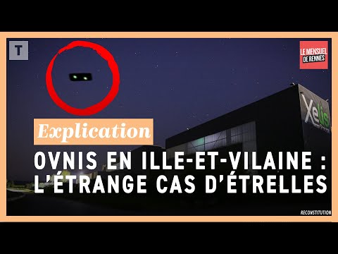 Ovnis inexpliqués près de Rennes : reconstitution filmée du cas d'Étrelles