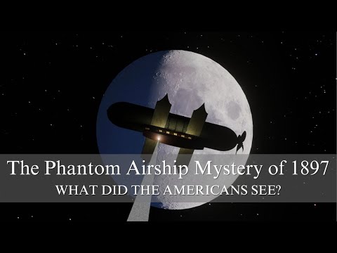 The Phantom Airship Mystery of 1897