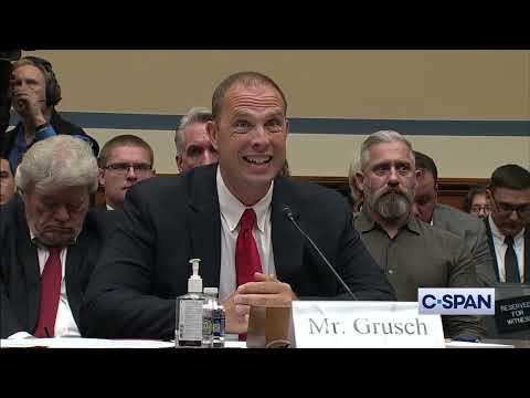 C-SPAN: David Grusch's Sworn Opening Statement
